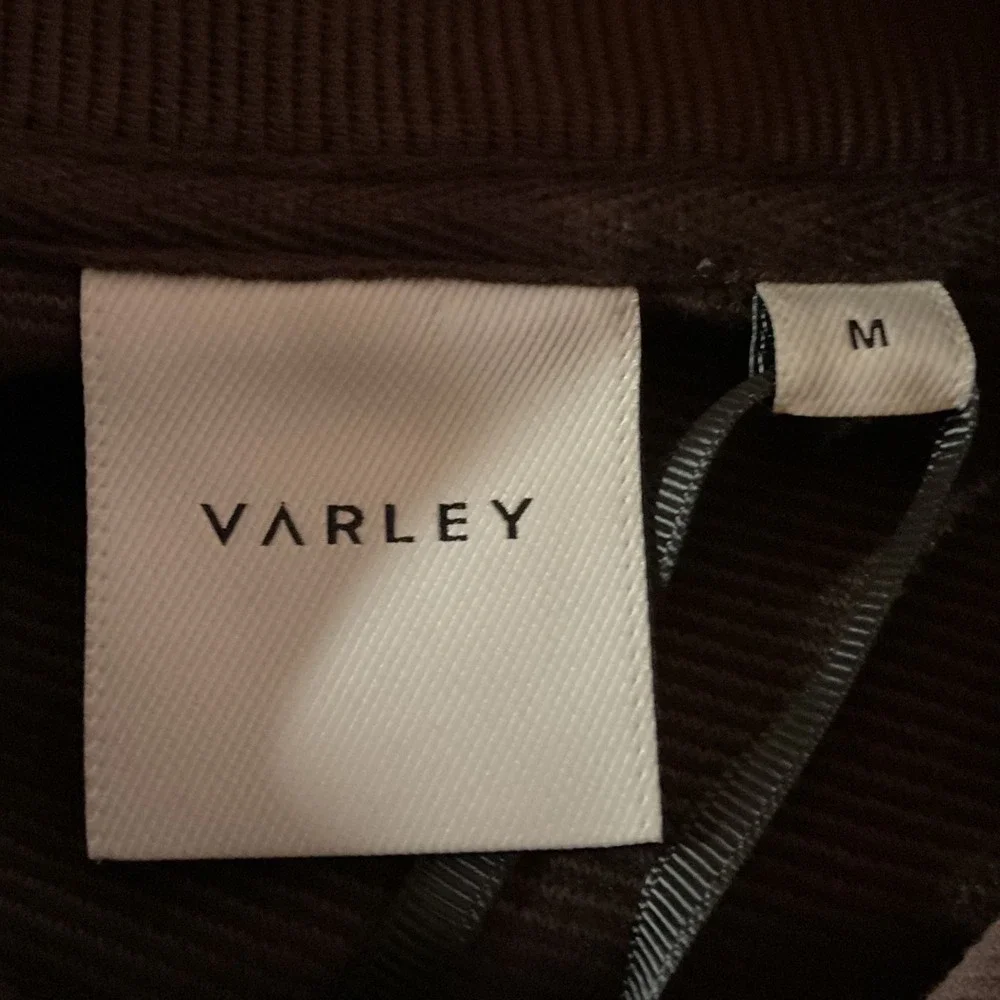 Varley Women's Milano Half Zip Sweatshirt Size Medium Coffee Bean Sz  Medium NWT
